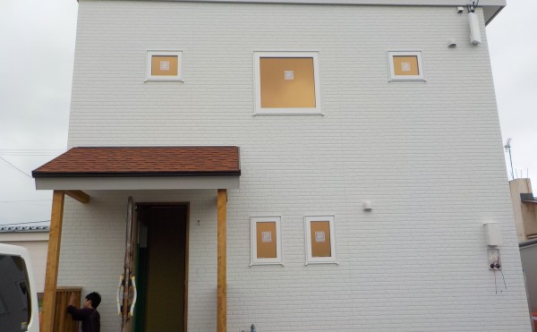 南町ﾓﾃﾞﾙﾊｳｽもうすぐ完成です。