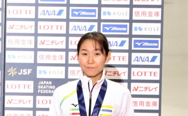 スピードスケート山根佳子選手　入賞！