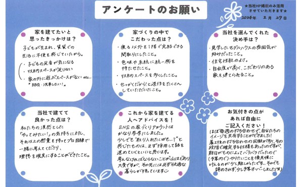 お客様の声をいただきました！